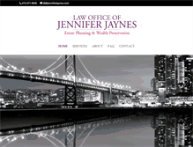 Tablet Screenshot of jenniferjaynes.com